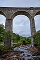 Glenfinnan Viaduct in Scotland.