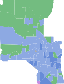 Democratic primary results by precinct
Map legend
.mw-parser-output .legend{page-break-inside:avoid;break-inside:avoid-column}.mw-parser-output .legend-color{display:inline-block;min-width:1.25em;height:1.25em;line-height:1.25;margin:1px 0;text-align:center;border:1px solid black;background-color:transparent;color:black}.mw-parser-output .legend-text{}
Thompson--50-60%
Thompson--60-70%
Brown--50-60%
Tie--50%
No votes 2022 Florida's 15th State Senate District Democratic Primary by precinct.svg