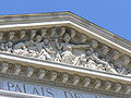 Nimes-Palais de Justice-Justizpalast(1838-1846)-am Place Esplanade Charles de Gaulle.