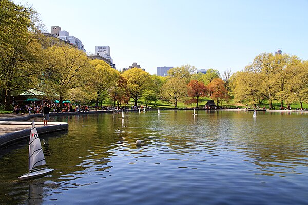 Conservatory Water, facing south