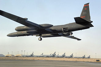 Lockheed U-2S nicknamed Dragon Lady (80-1077) attached to the 99th Expeditionary Reconnaissance Squadron 380thairexpeditionarygroup-U2.jpg