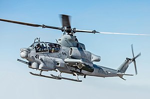 AH-1Z attack helicopter with Marine Light Attack Helicopter Squadron 775 Group 41, execute pre-flight checks and procedures (cropped).jpg