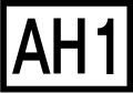 Asian Highway route shield