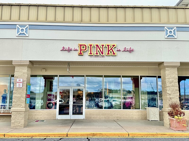 File:A Pink by Victoria's Secret retail store in Rehoboth Beach, Delaware.jpg