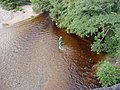 A fisherman in the waters under the Spey Bridge - geograph.org.uk - 573315.jpg