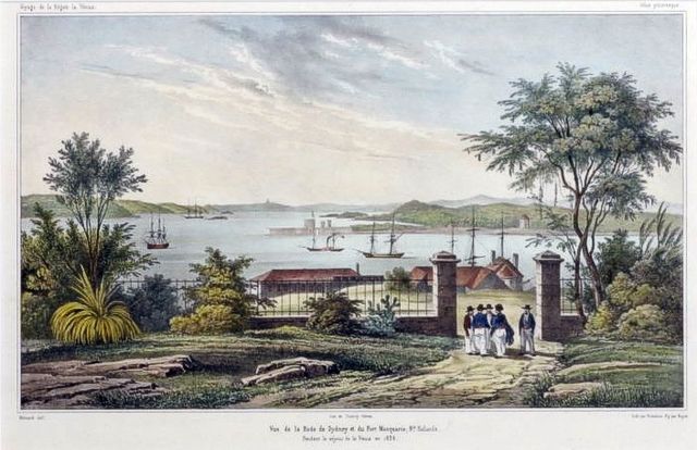 View east across Sydney Cove (Circular Quay) (c. 1841)