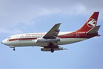 Boeing 737-200 авиакомпании в 1980 году