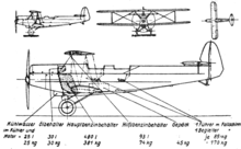 Albatros L 75 drawing from Le Document aeronautique November,1928 Albatros L 75 drawing Le Document aeronautique November,1928.png