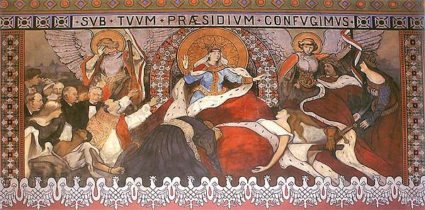 Włodzimierz Tetmajer, Allegory of Dead Poland, St. Nicholas Cathedral, Kalisz