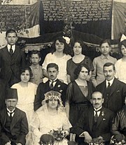 Boda judía en Alepo, Siria, 1914.