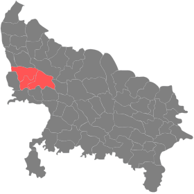 Localisation de Division d'Aligarh