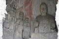 Ancient Buddhist Grottoes at Longmen- Southern Binyang Cave Main Buddha with Bodhisattvas.jpg