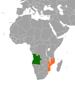 Angola y Mozambique