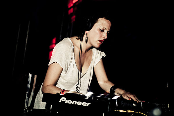 Annie Mac performing at Amnesia, 2012