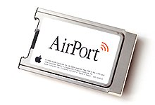An original Apple AirPort 802.11b card Apple AirPort 7877.jpg