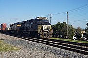 Norfolk Southern and Union Pacific freight