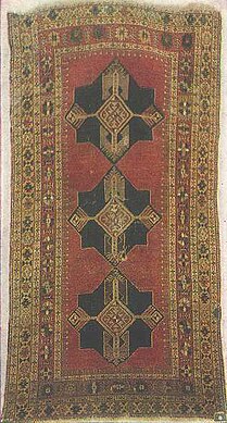 Armenian carpet in Nakhichevan
