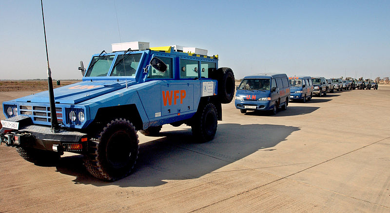 File:Armored vehicle from the UN World Food Program.JPG