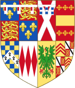 Arms Margaret Pole, Countess of Salisbury.svg