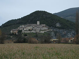 Panorama over Arrone