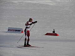 Arvis Liepiņš bei der WM 2011