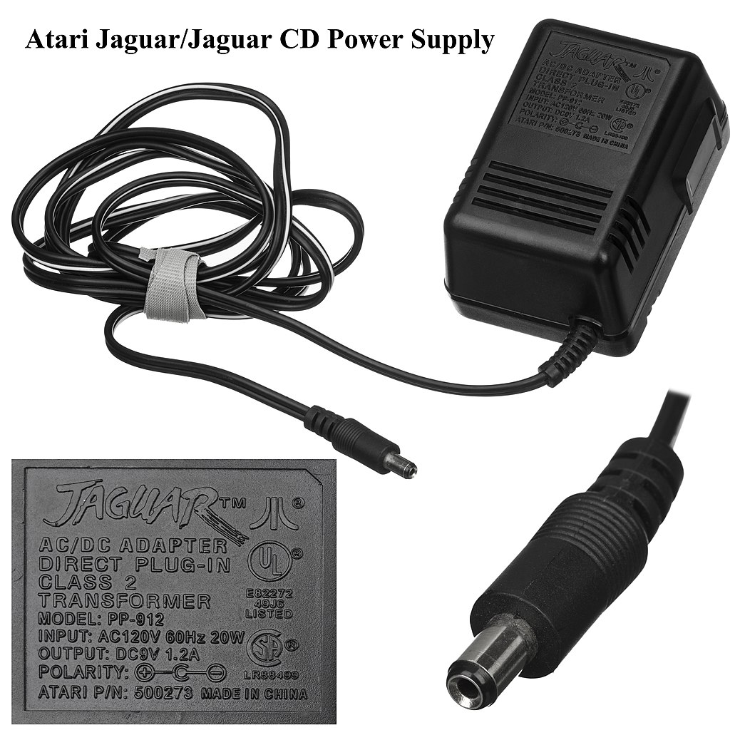 Power Supply for Atari Jaguar & Jaguar CD – Retro Game Supply