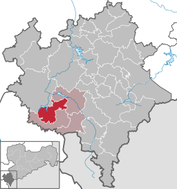 Läget för kommunen Bösenbrunn i Vogtlandkreis