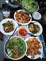Những món ăn trong bữa cơm của người Việt Nam.