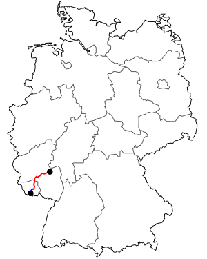 Forløb af B 41