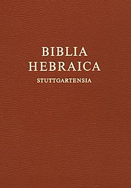 Biblia Hebraica Stuttgartensia