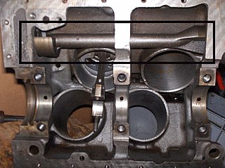 <span class="mw-page-title-main">Balance shaft</span> Weights used to balance otherwise unbalanced engine movement