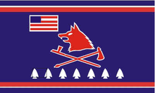 Offizielle Flagge der Nation der Pawnee