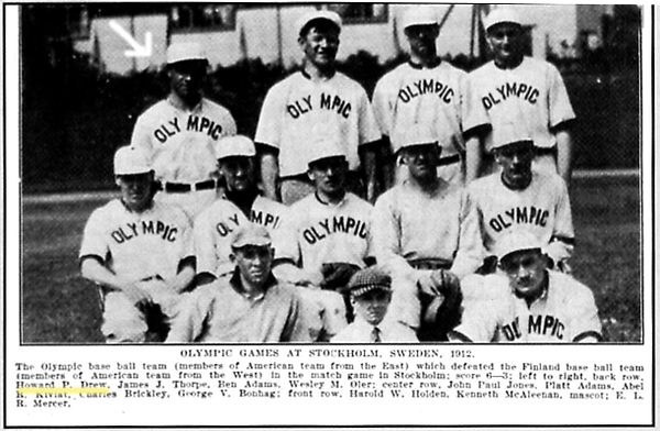 Baseball at the 1912 Olympics in Stockholm, Sweden