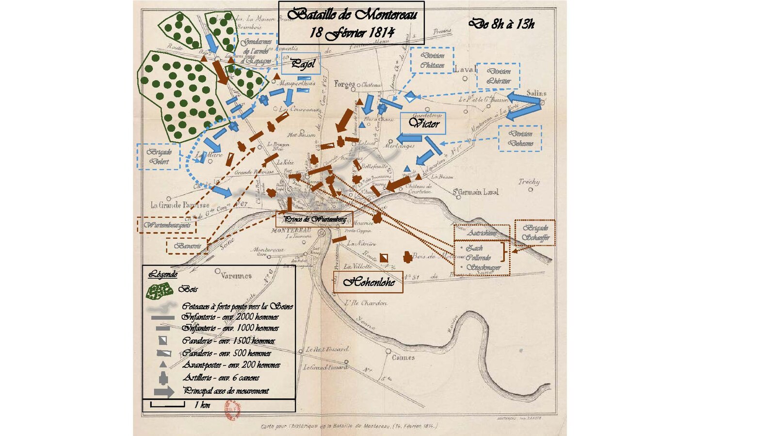 Какое сражение изображено на карте. Сражение при Сальте карта. Битва за Тулузу 1814 год карта. Карта Монтеро. Сражение при Монте-де-Лас-круссс.