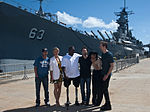 Thumbnail for File:Battleship cast, USS Missouri Memorial at Joint Base Pearl Harbor-Hickam.jpg