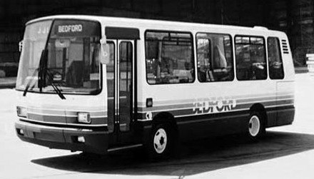 Early version of a midibus, the Bedford JJL