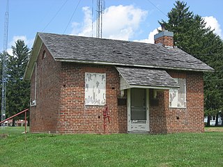 Studabaker-Scott House and Beehive School Historic house in Ohio, United States