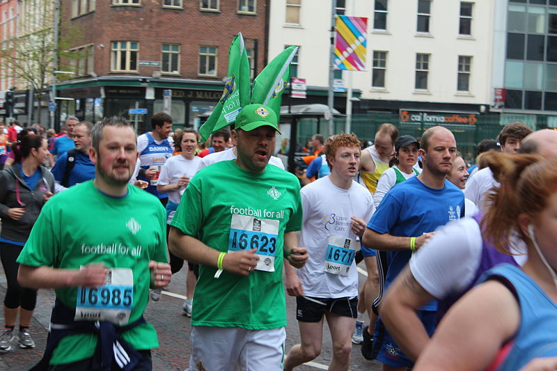 File:Belfast City Marathon, May 2013 (17).JPG