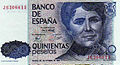 Recto 500 Pesetas (1978)