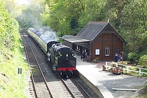 Birkhill Bahnhof im Jahr 2005.jpg