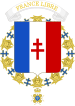 Blason président De Gaulle (Séraphin).svg