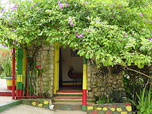 Maison natale de Bob Marley à Nine Miles en Jamaïque.