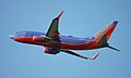 A Southwest 737-7H4 (N219WN) departing O'Hare International Airport.