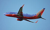 Boeing 737 (Southwest Airlines) in Chicago.jpg