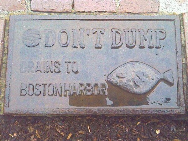 Signage on the streets of Boston