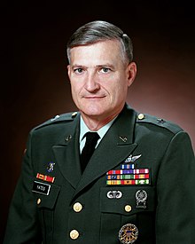 Yates as a brigadier general
in September 1989 Brig. Gen. Walter H. Yates, USA.jpg