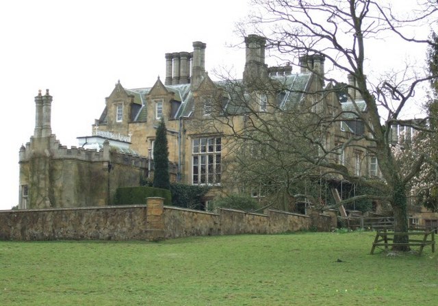 Broome Hall, Surrey, Reed's home for eight years from 1971