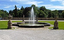 Der Brunnen im Innenhof