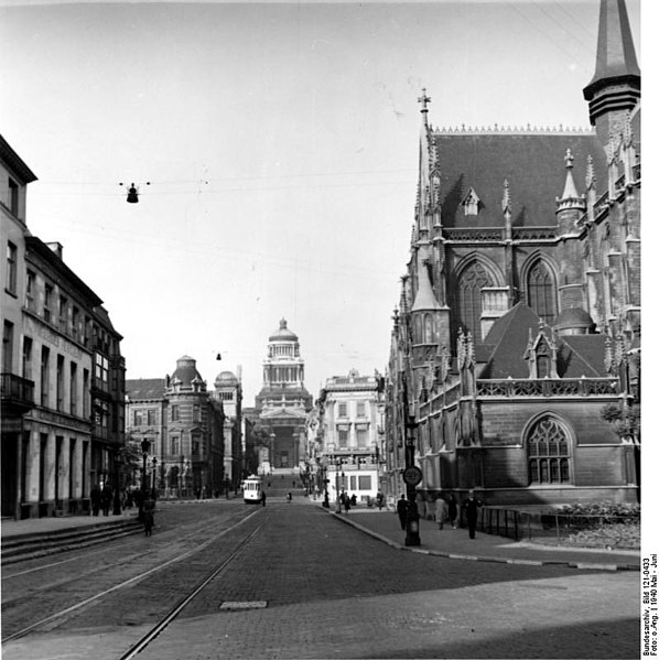 File:Bundesarchiv Bild 121-0433, Brüssel, Rue de la Régence, Justizpalast.jpg