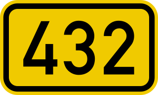 <span class="mw-page-title-main">Bundesstraße 432</span> Federal highway in Germany